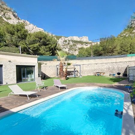 Villa Neuve Avec Piscine Privee Parc Des Calanques 15Min Velodrome Marseille Extérieur photo